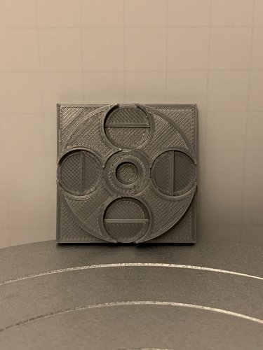 Circle With Square 3D Print 468254