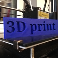 Schlüsselanhanger -  3D print - Einfärbig - Thumbnail 1