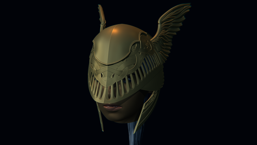 3D file Malenia Helmet From Elden Ring - Fan Art 3D print model