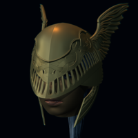 Malenia Blade of Miquella Helmet from Elden Ring - Thumbnail 1