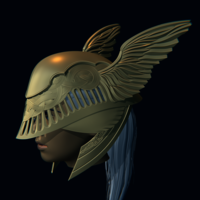 Malenia Blade of Miquella Helmet from Elden Ring - Thumbnail 2