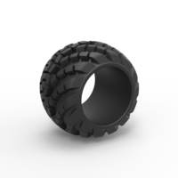 Diecast offroad arched tire Scale 1 to 10 - Thumbnail 1