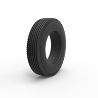 Diecast retro car tire Scale 1 to 10 - Thumbnail 2