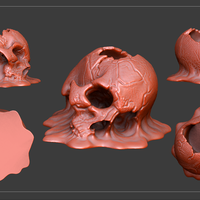 Fuse Skull - ( table organiser ) - Thumbnail 3