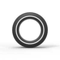 Diecast lowrider tire Scale 1 to 10 - Thumbnail 4