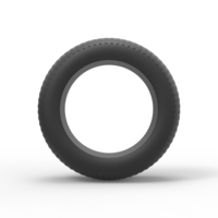 Diecast vintage monster truck tire Scale 1 to 25 - Thumbnail 5