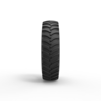 Diecast Tractor tire Scale 1 to 25 - Thumbnail 3