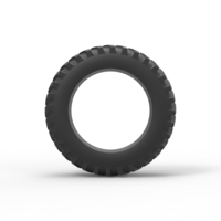 Diecast Tractor tire Scale 1 to 25 - Thumbnail 4