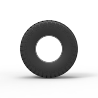 Diecast Trophy truck tire Scale 1 to 10 - Thumbnail 4