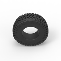 Diecast Trophy truck tire Scale 1 to 10 - Thumbnail 5