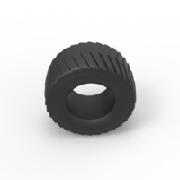 Diecast Pulling truck tire Scale 1 to 10 - Thumbnail 6