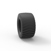 Diecast Pulling truck tire Scale 1 to 10 - Thumbnail 8