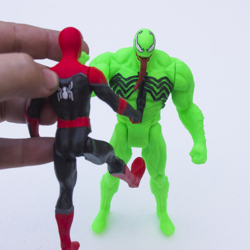 SpiderMan Articulated Print-in-Place 3D Print 468513