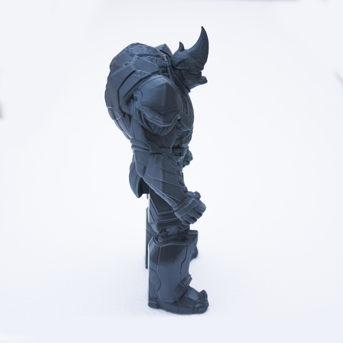 Rhino Articulated Print-in-Place 3D Print 468523