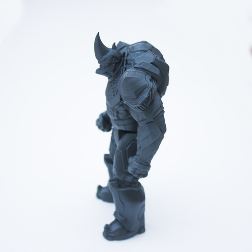 Rhino Articulated Print-in-Place 3D Print 468525