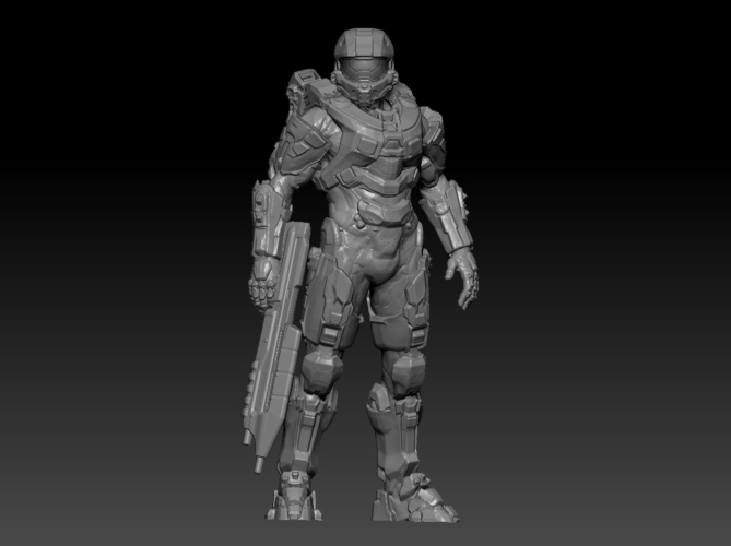 Master Chief Halo 1/6 Scale Kit 3D Print 468533
