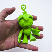 Digimon Palmon Articulated Print-in-Place - Thumbnail 4