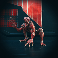 Licker RE 2 Remake one sixth scale - Thumbnail 3