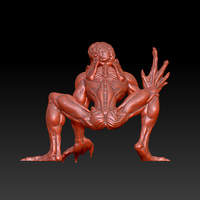 Licker RE 2 Remake one sixth scale - Thumbnail 11