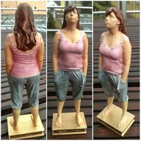 Small Woman 3d Scan 3D Printing 46861