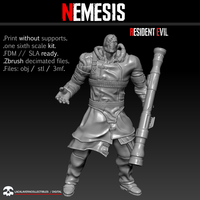 Small Nemesis RE3 one sixth scale kit 3D Printing 468616