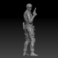 Leon S Kennedy one sixth scale kit 3D - Thumbnail 7