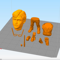 Harry Potter (bobblehead) pla kit - Thumbnail 3