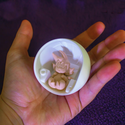 Baby Goku 3D Print 468726