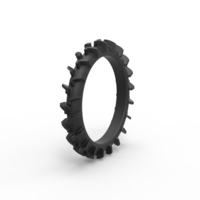 Diecast swamp buggy tire Scale 1 to 25 - Thumbnail 2