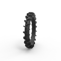Diecast swamp buggy tire Scale 1 to 25 - Thumbnail 3