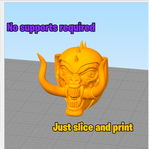 Motörhead Snaggletooth 3D Print 468736