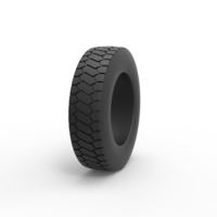 Diecast truck tire Scale 1 to 25 - Thumbnail 3