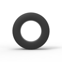 Diecast truck tire Scale 1 to 25 - Thumbnail 5