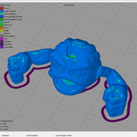 Pokemon Geodude articulated print-in-place - Thumbnail 3
