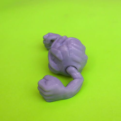 Pokemon Geodude articulated print-in-place 3D Print 468756