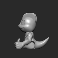 Pokemon Machop articulated Print-in-place - Thumbnail 4