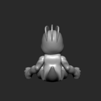 Pokemon Machop articulated Print-in-place - Thumbnail 5