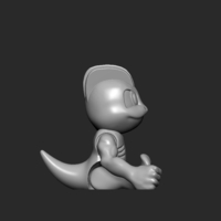 Pokemon Machop articulated Print-in-place - Thumbnail 6