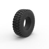 Diecast military truck tire 2 Scale 1 to 25 - Thumbnail 2