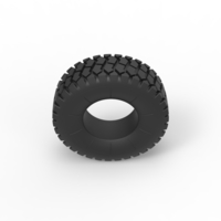 Diecast military truck tire 2 Scale 1 to 25 - Thumbnail 6