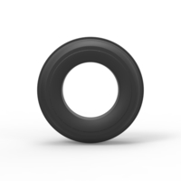 Diecast dune buggy front tire Scale 1 to 10 - Thumbnail 5