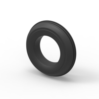 Diecast dune buggy front tire Scale 1 to 10 - Thumbnail 7