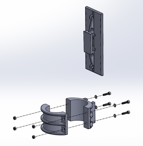 Power/USB Telescope Mounting system 3D Print 468834