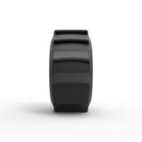 Diecast mud dragster tire Scale 1 to 25 - Thumbnail 4