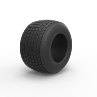 Diecast race tire 2 Scale 1 to 10 - Thumbnail 2