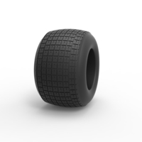 Diecast race tire 2 Scale 1 to 10 - Thumbnail 3