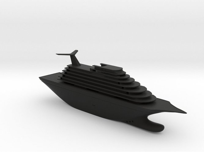 Toy Cruise Ship 11In 3D Print 46887
