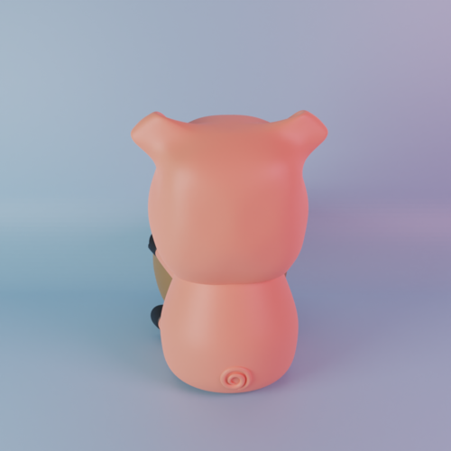 Pig planter 3D Print 468887