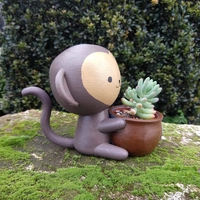 Monkey Planter - Thumbnail 2