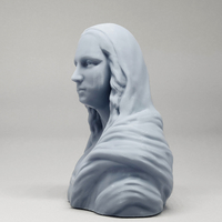 Mona Lisa 3D print model - Thumbnail 10